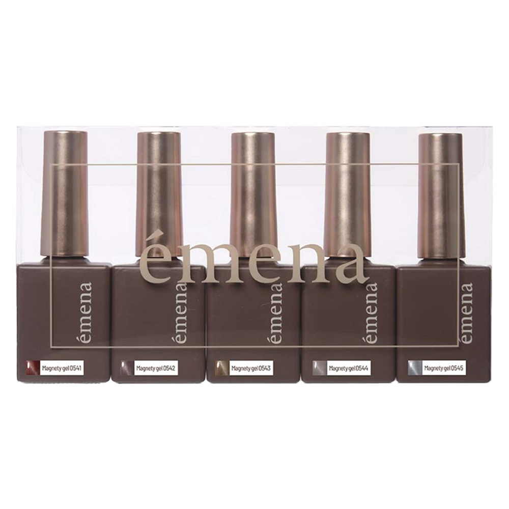 エメナ マグネティジェル 8g 5色セット 0541-0545 EMENA-MG5G / NES