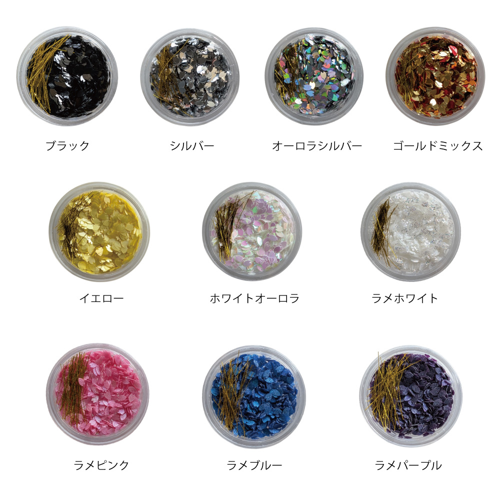 KiraNail HOLOGRAM 花びら ケース入 シルバー HO-SAK-SHI
