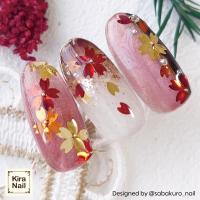 KiraNail HOLOGRAM 花びら ケース入 ゴールドミックス HO-SAK-GOM
