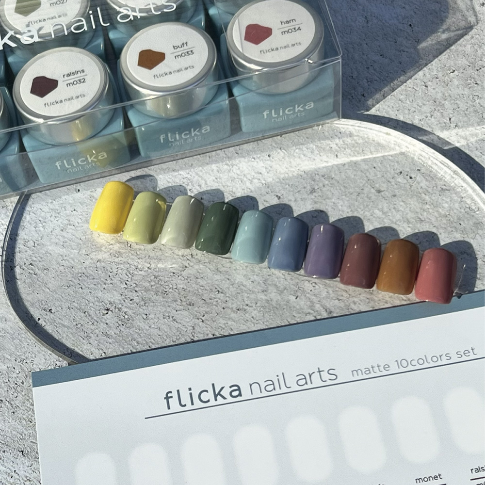 flicka nail arts カラージェル 3g m026 アスパラガス