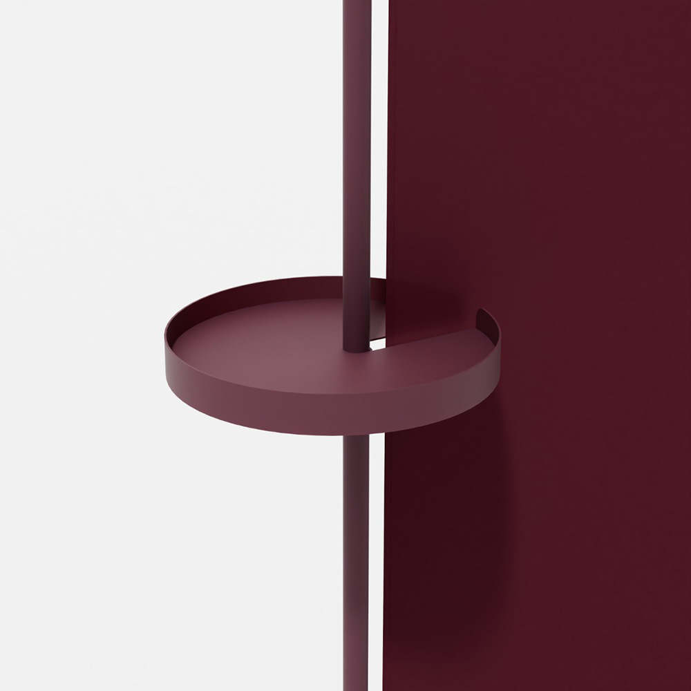 ■SSS エス パーテーション モデア ハイ+トレイ BUR SSS-IPH-BUR-SET