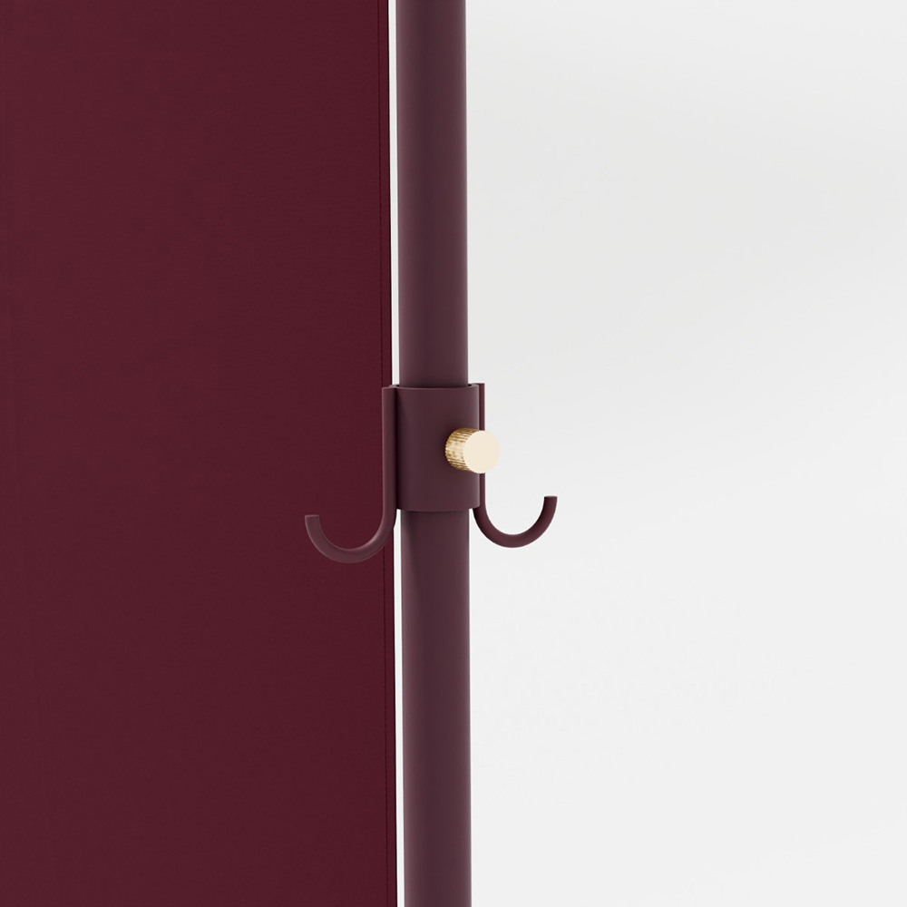 ■SSS エス パーテーション モデア ハイ+トレイ BUR SSS-IPH-BUR-SET