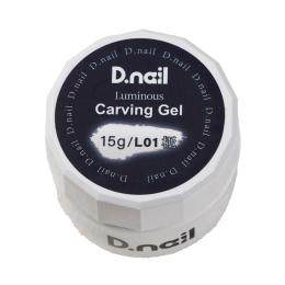 D.nail 極カービングジェル 15g L01 ルミナスホワイト #8801