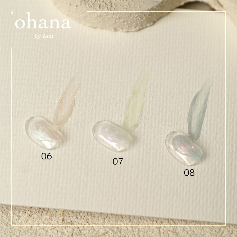 ‘ohana ファンタジー ジュレジェル 2.5g 06 シアーフロスティホワイト #6990