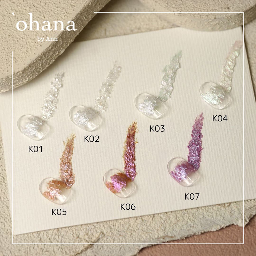 ‘ohana キラメキバームジェル 2.5g セット1 #7246