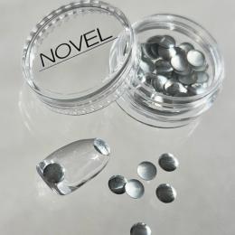 NOVEL スタッズセレクション ブライトシルバー 5mm 0.8g #1976