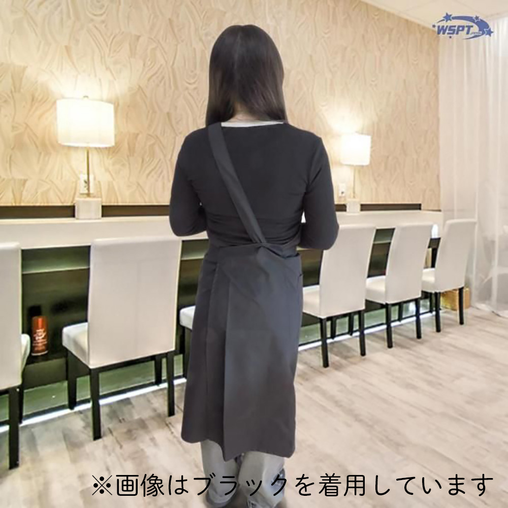 ●WSPT JAPAN 撥水 サロンエプロン プロ カーキ