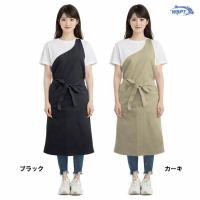 ●WSPT JAPAN 撥水 サロンエプロン プロ カーキ