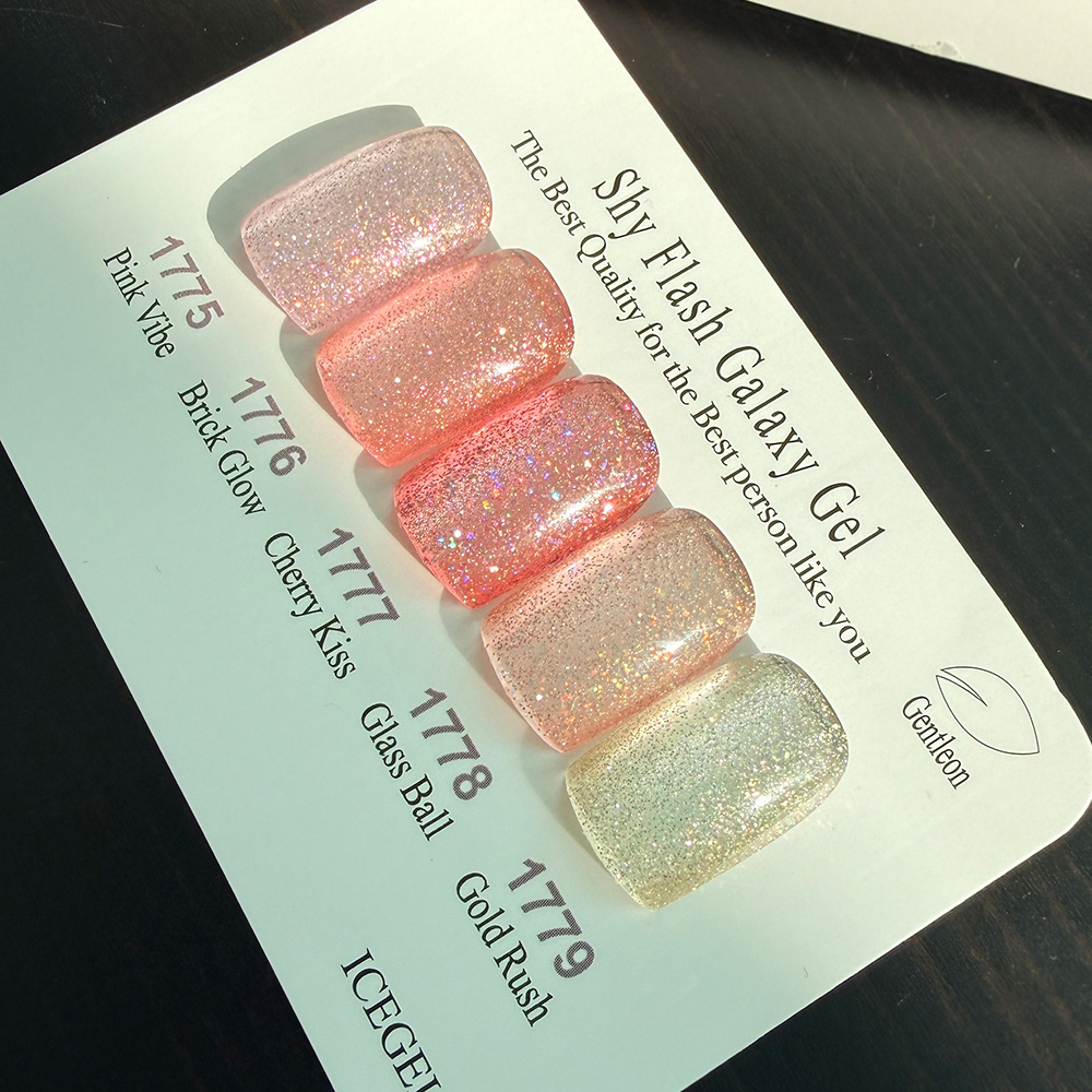 ICE GEL ジェントロン シャイフラッシュギャラクシージェル 3g 1776 ブリックグロー