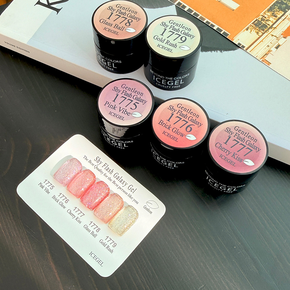 ICE GEL ジェントロン シャイフラッシュギャラクシージェル 3g 1778 ガラスボール