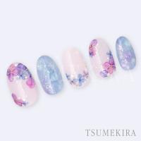 ツメキラ yumiプロデュース 紫陽花 ミニサイズ ビビッド NN-YMI-005