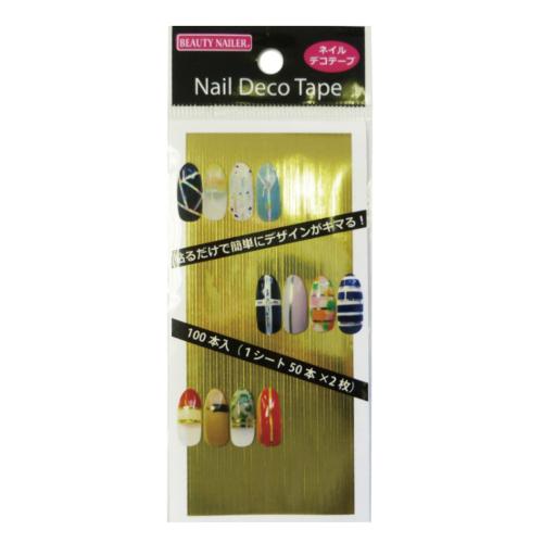 BEAUTY NAILER ネイルデコテープ DECO-3 ゴールド