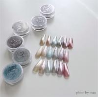 TOY's×INITY ホワイトメタリックパウダー 0.3g T-WM01 ホワイトベージュ