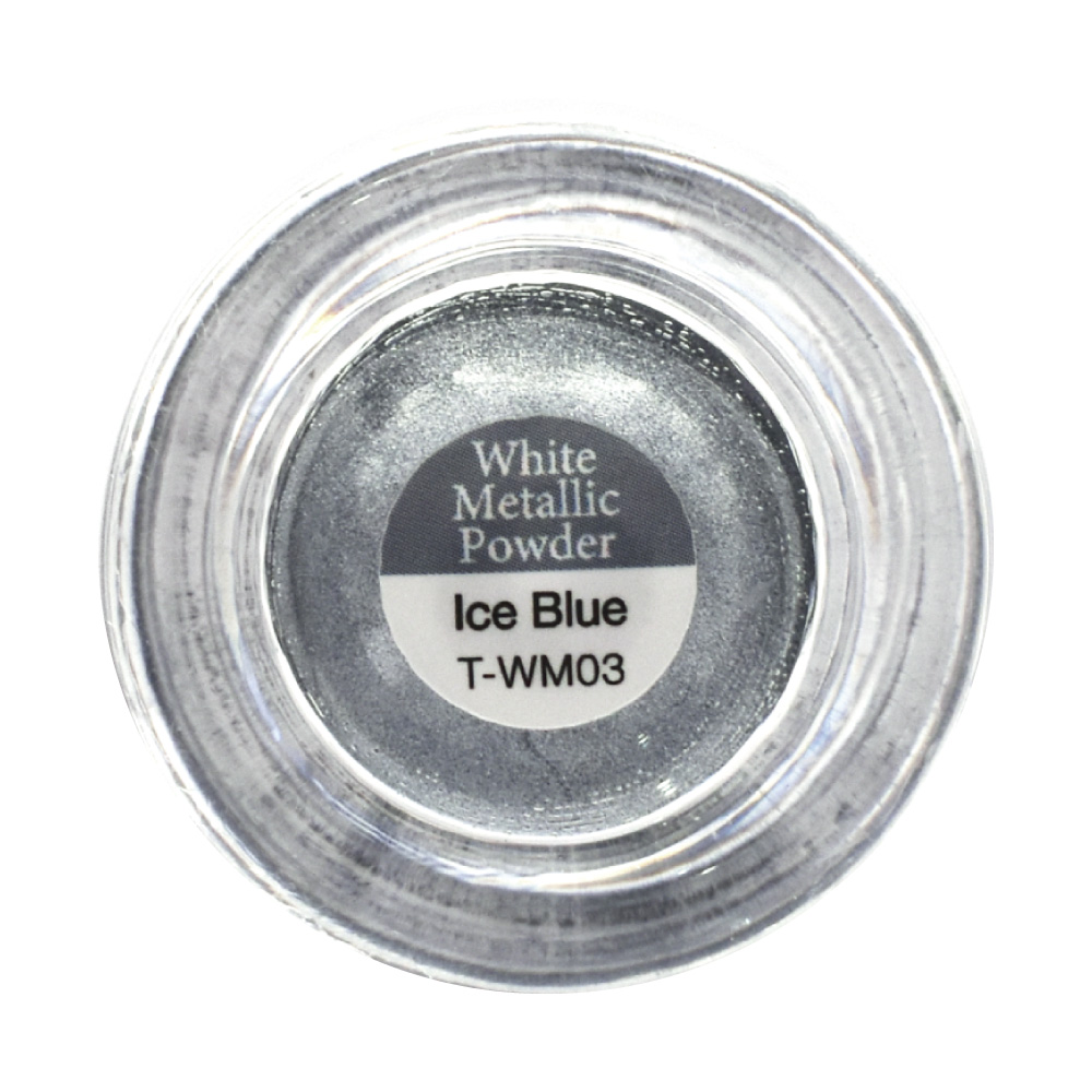 TOY's×INITY ホワイトメタリックパウダー 0.3g T-WM03 アイスブルー