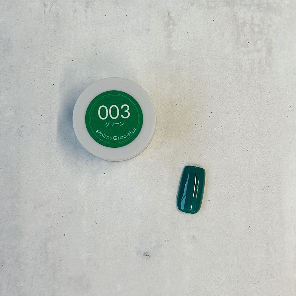 Palms Graceful カラージェル 3g 003 グリーン