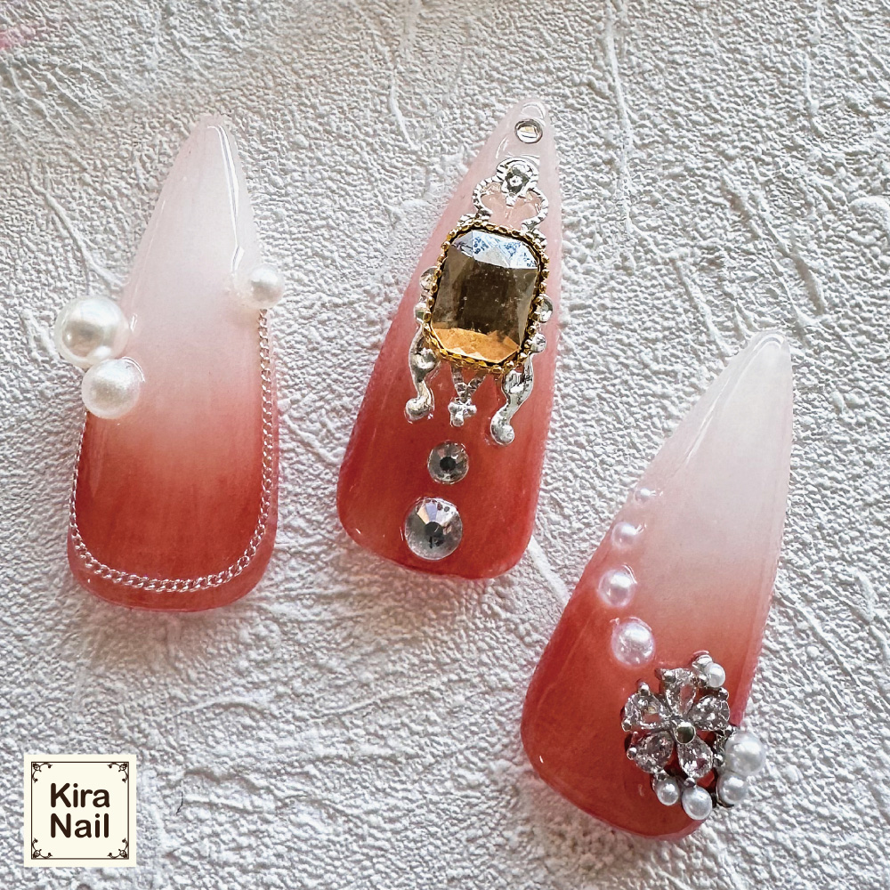 KiraNail グラデーションカラーピグメントセット10色入 No.2 PO-GRA-02