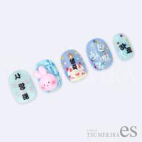 ツメキラes 推し活ネイルシール ハングル ES-OSK-007