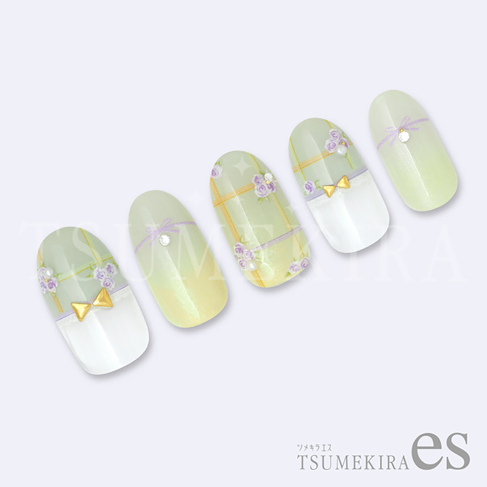 ツメキラes 小花 ラベンダー ES-SFL-004