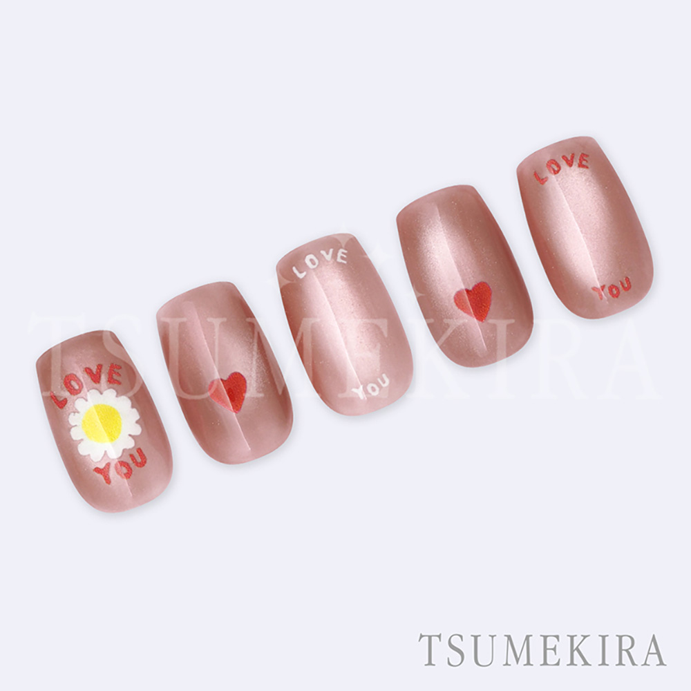 ツメキラ momonailプロデュース モモネイルマーガレット NN-MMN-003