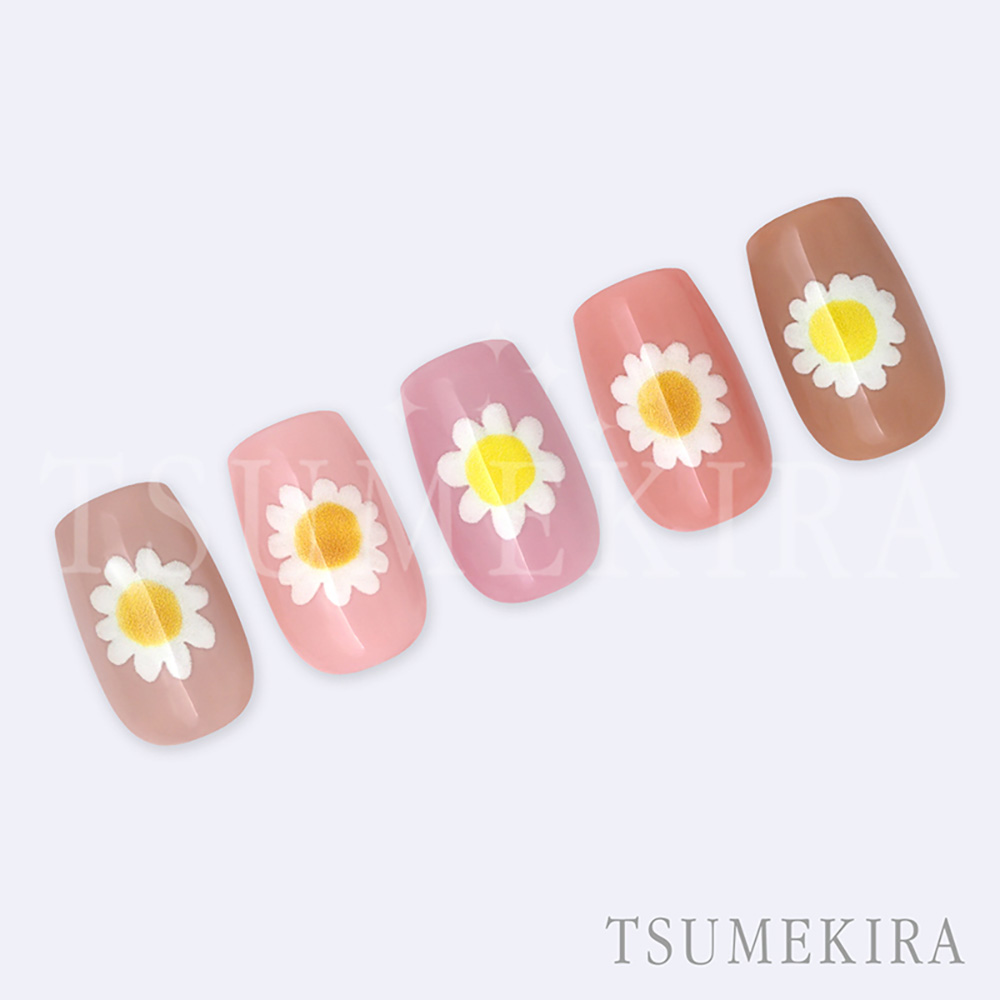 ツメキラ momonailプロデュース モモネイルマーガレット NN-MMN-003