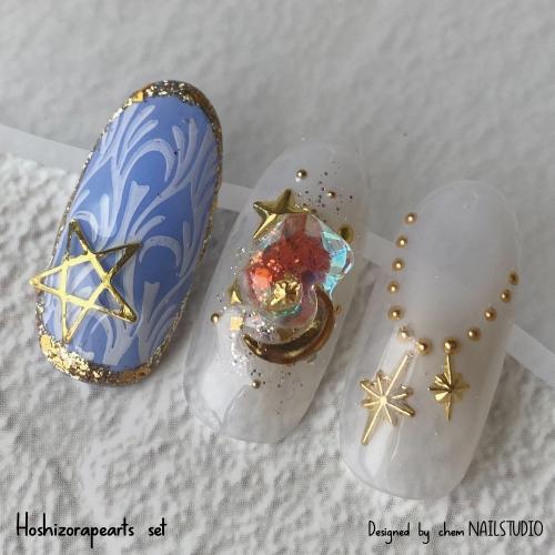 KiraNail 星空パーツセット ケース入 PA-STR-CA