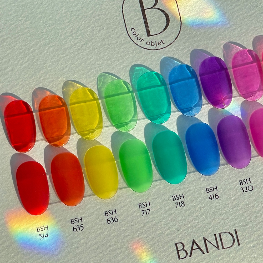 BANDI ジェル 10ml  BSH718 ティントグリーン