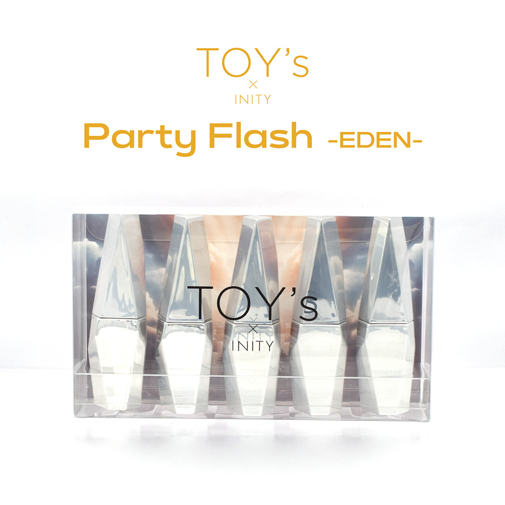 ●TOY's×INITY パーティーフラッシュ エデン 12ml T‐PFST5E 5色セット