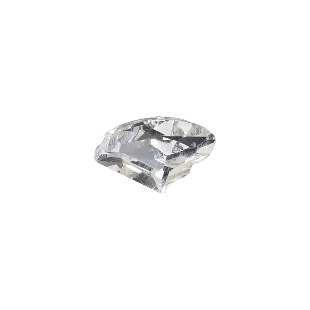 D.nail デコレーションストーン DC-66 10×6mm エッジカット クリア #38112