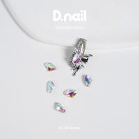 D.nail デコレーションストーン DC-64 10×6mm エッジカット オーロラ #38110