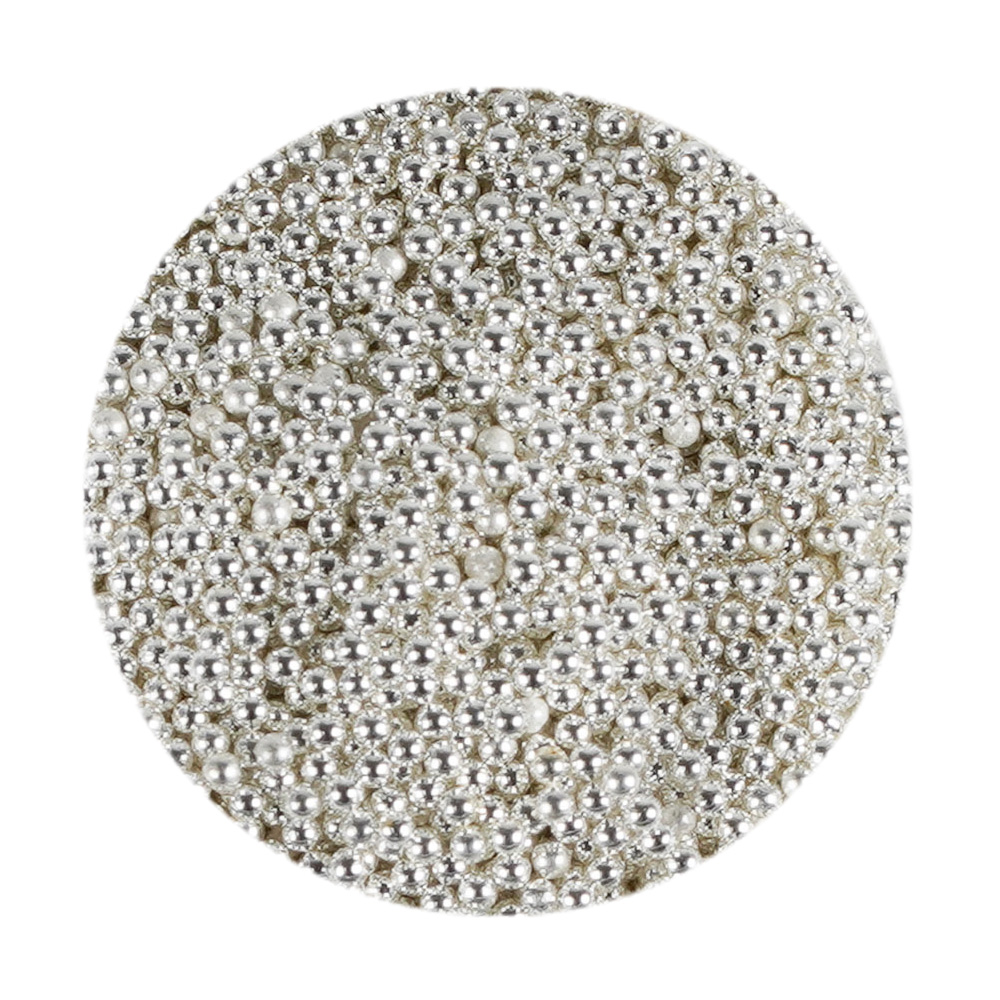 D.nail ブリオン ホワイトシルバー 10g 0.8mm #38091