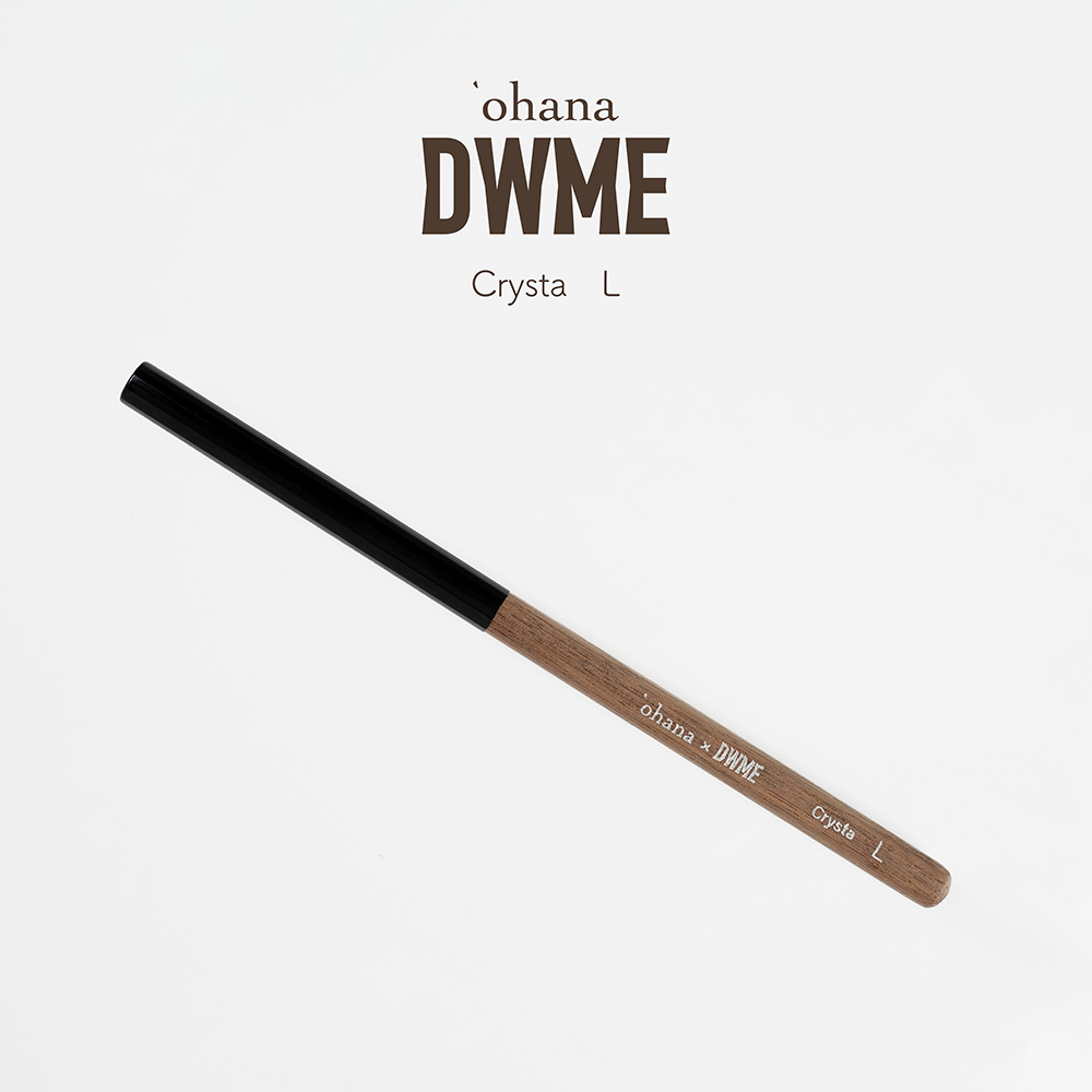 ‘ohana×DWME スカルプチュアブラシ クリスタル L #8922