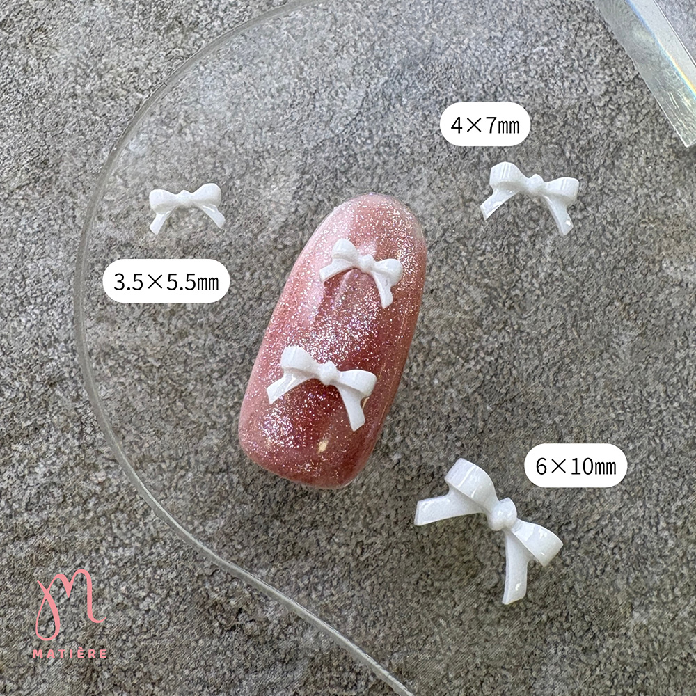 マティエール バレエリボン ホワイト 12P 4408