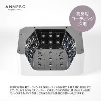 ANNPRO コードレスLED&UVライト プレーン パールホワイト #38092