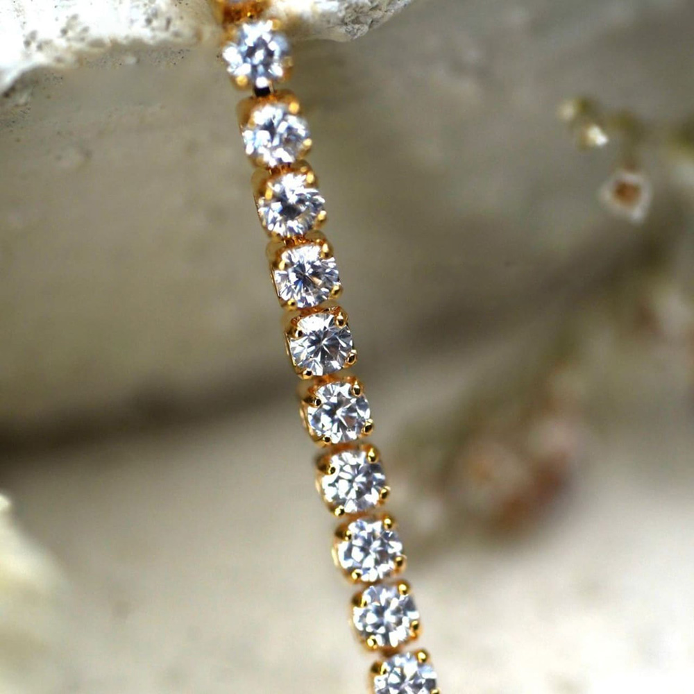 D.nail デコレーションチェーン 1.75×100mm ゴールド #7034