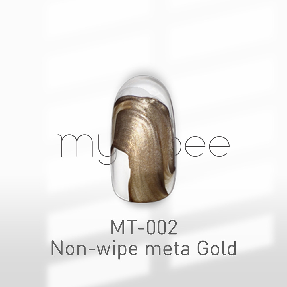 my&bee マイビー カラージェル 2.5g ノンワイプメタ ゴールド MT-002