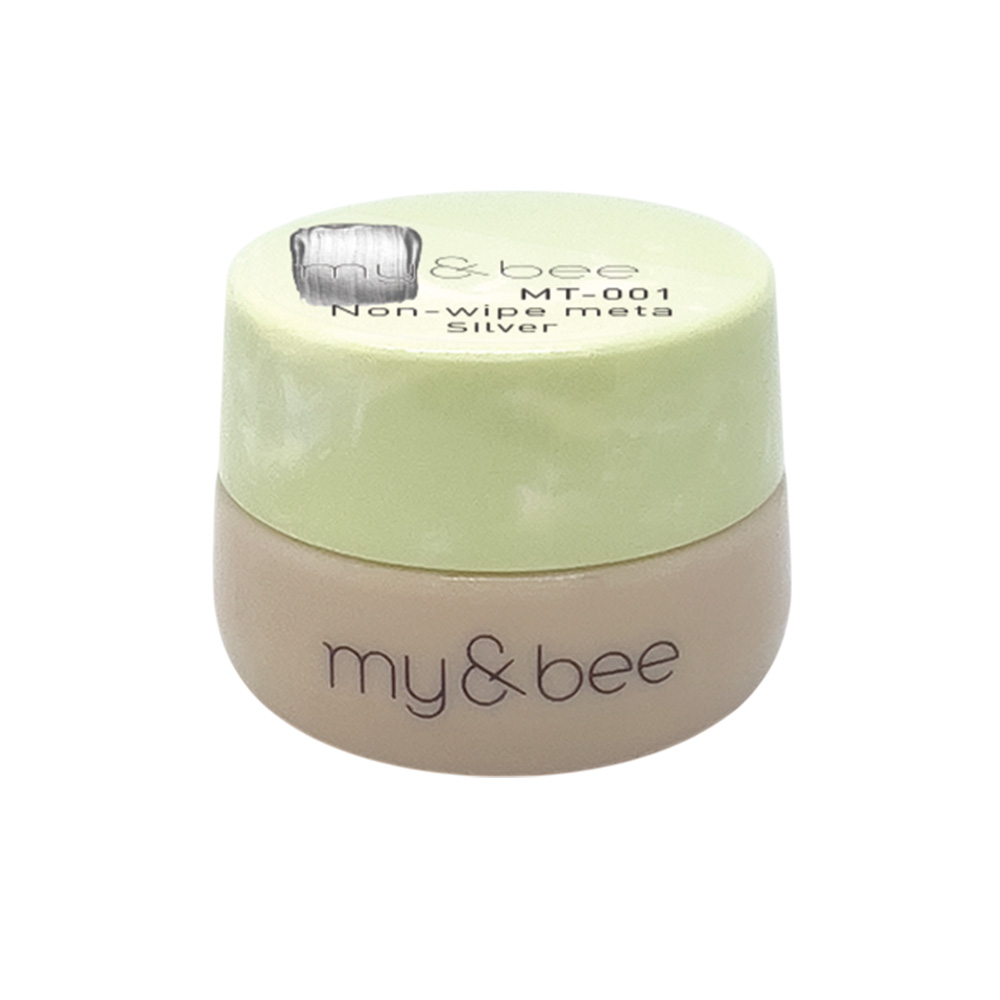 my&bee マイビー カラージェル 2.5g ノンワイプメタ シルバー MT-001