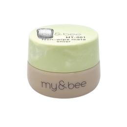 my&bee マイビー カラージェル 2.5g ノンワイプメタ シルバー MT-001