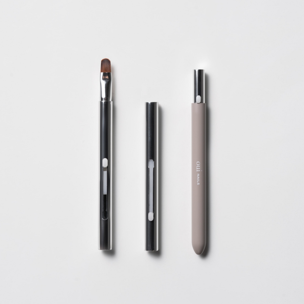 oui nails スライドブラシ オーバルショート OS OUI-BRH-OS1