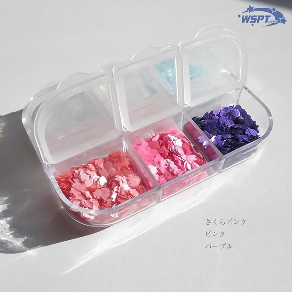 WSPT JAPAN 桜 ホログラム ケース入 6色セット