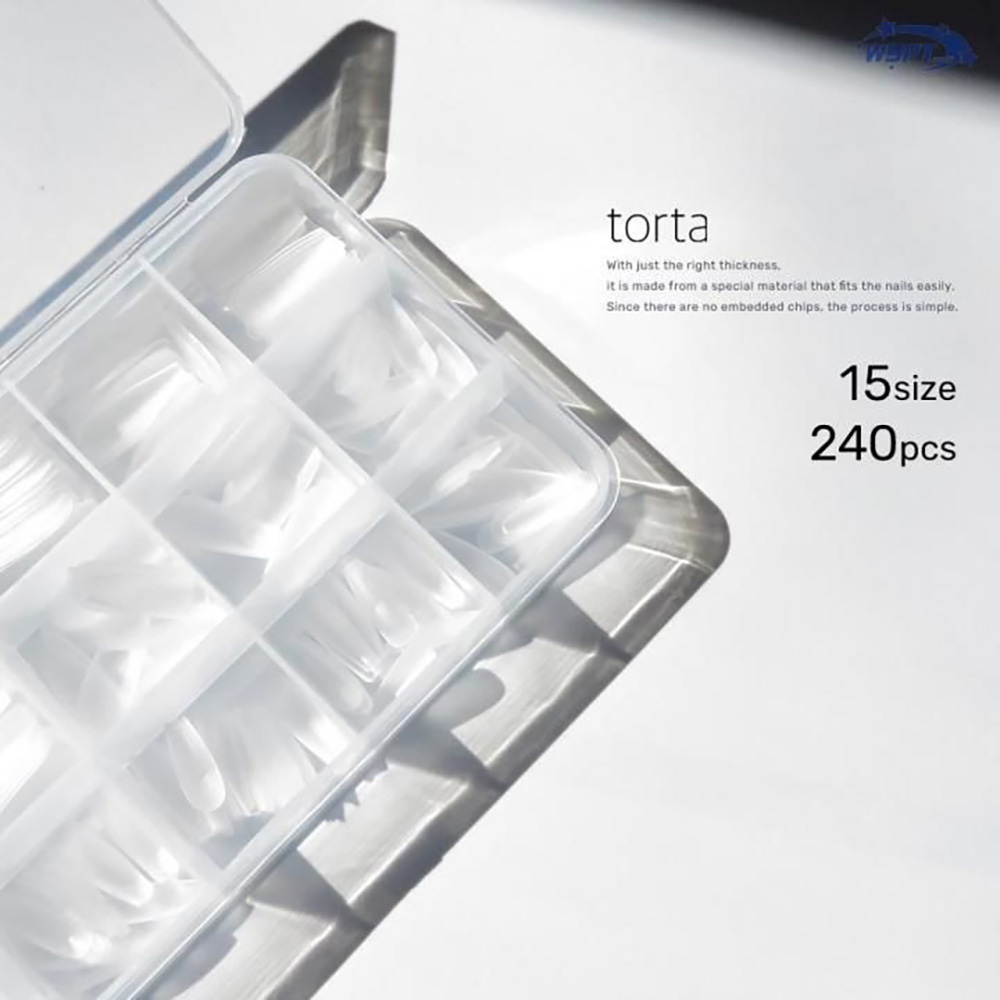 WSPT JAPAN トルタ エクステンションチップ 240Tip's ロングコフィン
