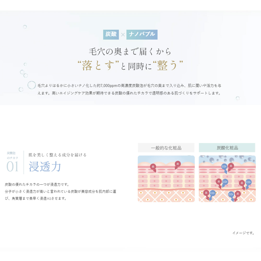 ■LUREAQU ルリーク ナノスパークリングウォッシュ 180g