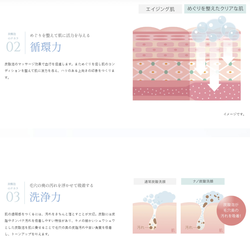 ■LUREAQU ルリーク ナノスパークリングウォッシュ 180g