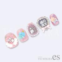 ツメキラes なかやまちえこプロデュース 推し活ネイル・メッセージ ES-NAC-006
