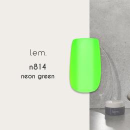lem. カラージェル ペールネオンレトロ 3g n814 ネオングリーン