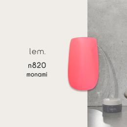 lem. カラージェル ペールネオンレトロ 3g n820 モナミ