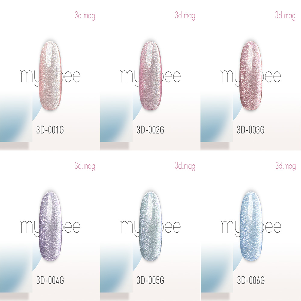 my&bee マイビー 3dマグセットA 6色 3D-SA