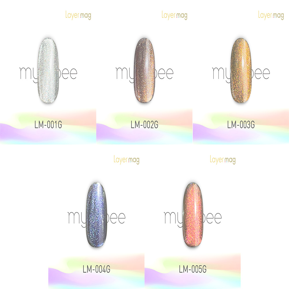 my&bee マイビー レイヤーマグセットA 5色 LM-SA