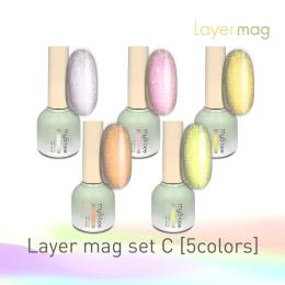 my&bee マイビー レイヤーマグセットC 5色 LM-SC