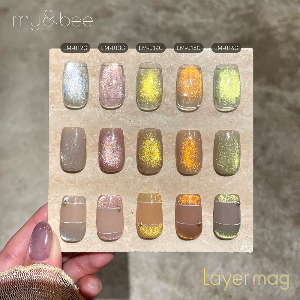 my&bee マイビー レイヤーマグセットC 5色 LM-SC