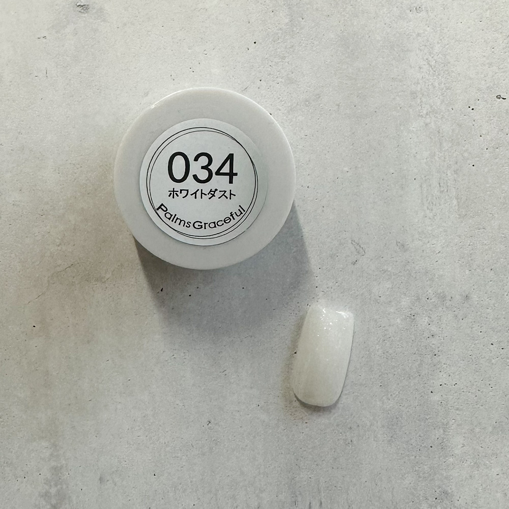 Palms Graceful カラージェル 3g 034 ホワイトダスト